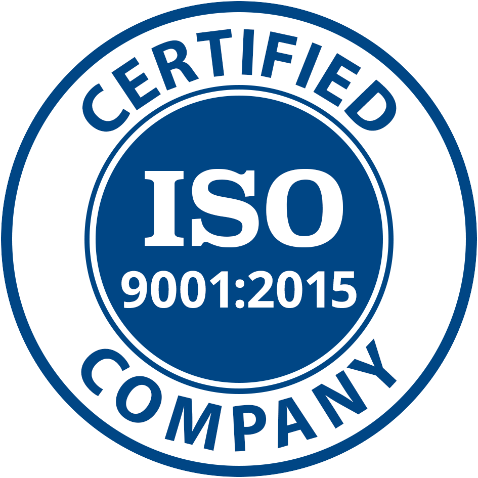 ISO 9001:2015 certified
